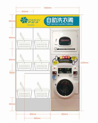 开型自助洗衣阁要多少钱